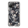 Slim Protection Case［ LAGUNAMOON - NuanceFlower - Navy ］