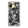 Slim Protection Case［ LAGUNAMOON - NuanceFlower - Navy ］