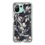 Slim Protection Case［ LAGUNAMOON - NuanceFlower - Navy ］