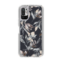 Slim Protection Case［ LAGUNAMOON - NuanceFlower - Navy ］