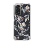 Slim Protection Case［ LAGUNAMOON - NuanceFlower - Navy ］