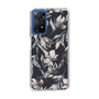 Slim Protection Case［ LAGUNAMOON - NuanceFlower - Navy ］