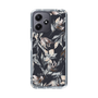 Slim Protection Case［ LAGUNAMOON - NuanceFlower - Navy ］