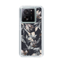 Slim Protection Case［ LAGUNAMOON - NuanceFlower - Navy ］