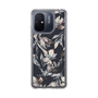 Slim Protection Case［ LAGUNAMOON - NuanceFlower - Navy ］