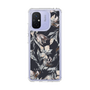 Slim Protection Case［ LAGUNAMOON - NuanceFlower - Navy ］