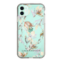 Slim Protection Case［ LAGUNAMOON - NuanceFlower - Clear ］