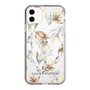 Slim Protection Case［ LAGUNAMOON - NuanceFlower - Clear ］