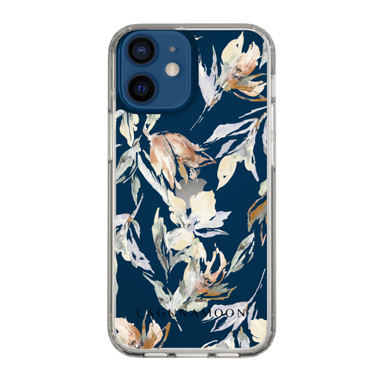 Slim Protection Case［ LAGUNAMOON - NuanceFlower - Clear ］