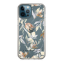 Slim Protection Case［ LAGUNAMOON - NuanceFlower - Clear ］