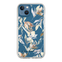 Slim Protection Case［ LAGUNAMOON - NuanceFlower - Clear ］