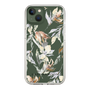 Slim Protection Case［ LAGUNAMOON - NuanceFlower - Clear ］
