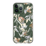 Slim Protection Case［ LAGUNAMOON - NuanceFlower - Clear ］