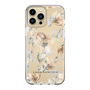 Slim Protection Case［ LAGUNAMOON - NuanceFlower - Clear ］