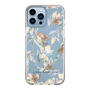 Slim Protection Case［ LAGUNAMOON - NuanceFlower - Clear ］
