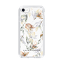 Slim Protection Case［ LAGUNAMOON - NuanceFlower - Clear ］