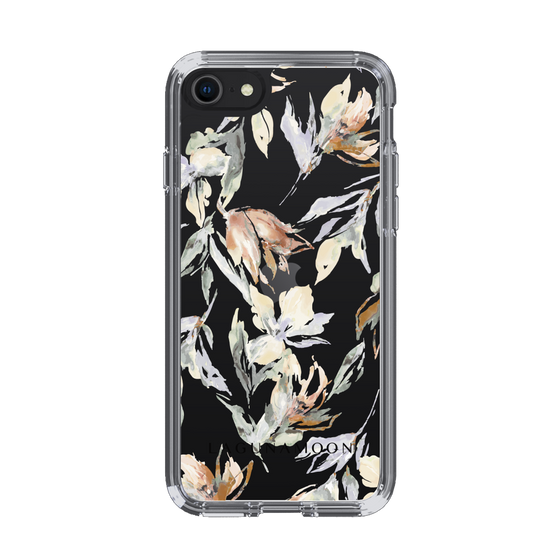 Slim Protection Case［ LAGUNAMOON - NuanceFlower - Clear ］