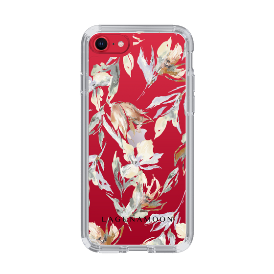 Slim Protection Case［ LAGUNAMOON - NuanceFlower - Clear ］