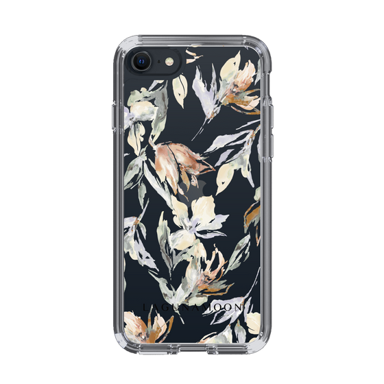 Slim Protection Case［ LAGUNAMOON - NuanceFlower - Clear ］
