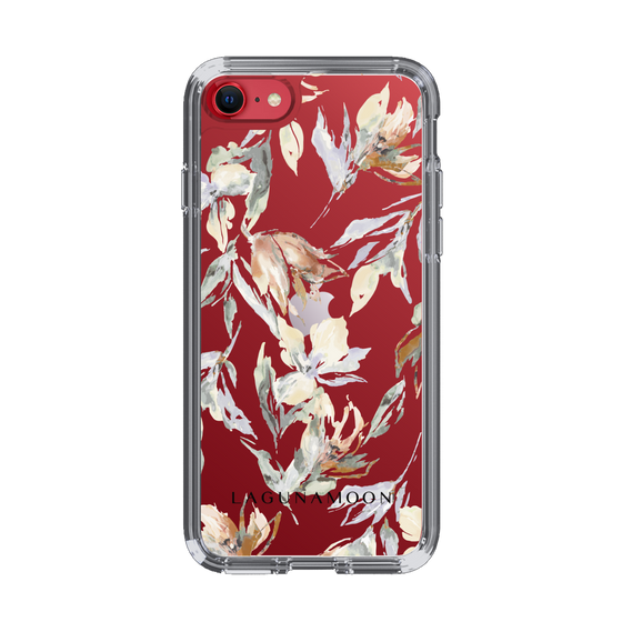 Slim Protection Case［ LAGUNAMOON - NuanceFlower - Clear ］