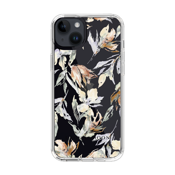 Slim Protection Case［ LAGUNAMOON - NuanceFlower - Clear ］