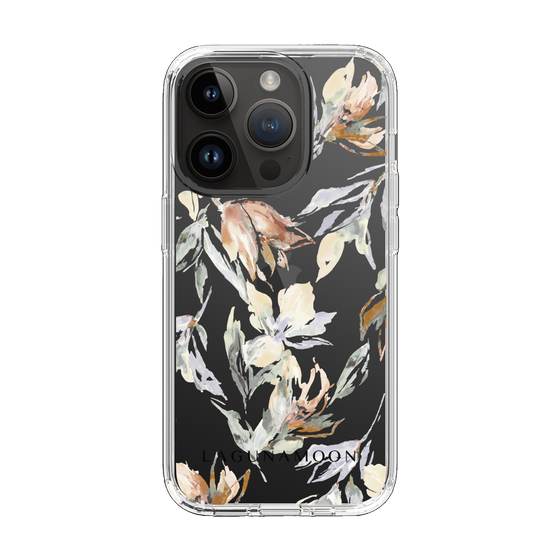 Slim Protection Case［ LAGUNAMOON - NuanceFlower - Clear ］