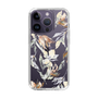 Slim Protection Case［ LAGUNAMOON - NuanceFlower - Clear ］