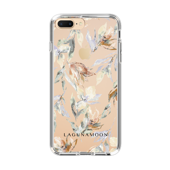 Slim Protection Case［ LAGUNAMOON - NuanceFlower - Clear ］