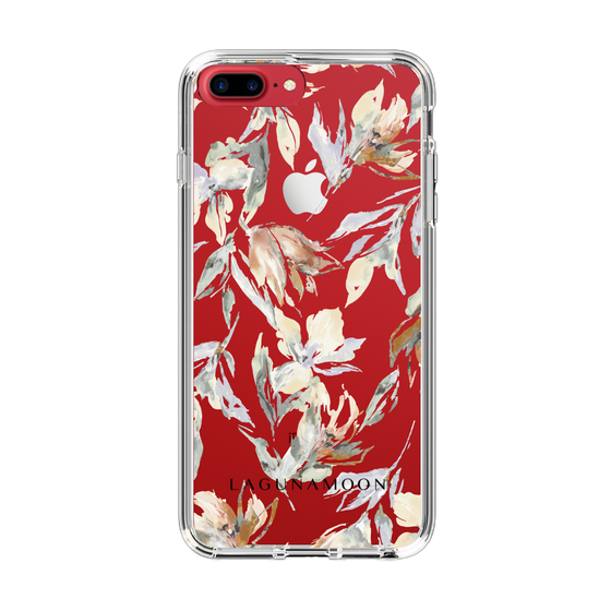 Slim Protection Case［ LAGUNAMOON - NuanceFlower - Clear ］