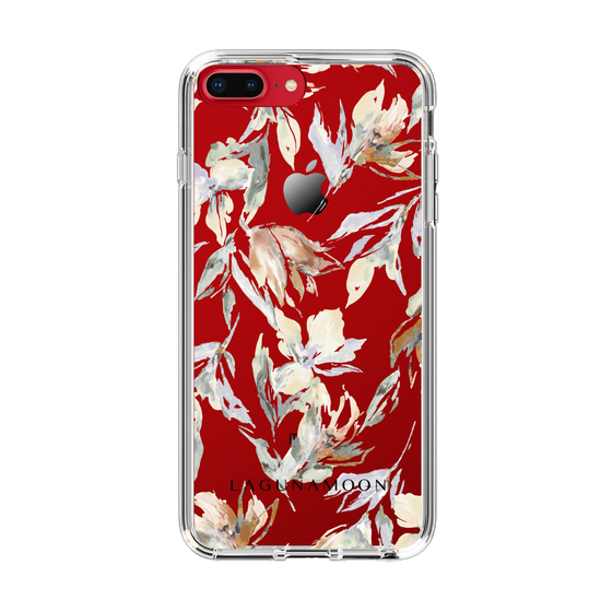 Slim Protection Case［ LAGUNAMOON - NuanceFlower - Clear ］