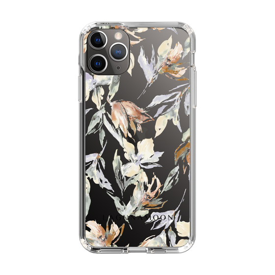 Slim Protection Case［ LAGUNAMOON - NuanceFlower - Clear ］