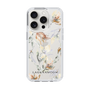 Slim Protection Case［ LAGUNAMOON - NuanceFlower - Clear ］