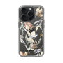 Slim Protection Case［ LAGUNAMOON - NuanceFlower - Clear ］