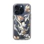 Slim Protection Case［ LAGUNAMOON - NuanceFlower - Clear ］