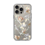Slim Protection Case［ LAGUNAMOON - NuanceFlower - Clear ］
