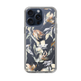 Slim Protection Case［ LAGUNAMOON - NuanceFlower - Clear ］