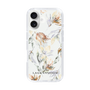 Slim Protection Case［ LAGUNAMOON - NuanceFlower - Clear ］