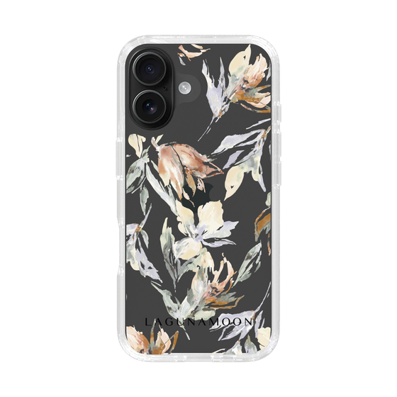 Slim Protection Case［ LAGUNAMOON - NuanceFlower - Clear ］