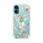 Slim Protection Case［ LAGUNAMOON - NuanceFlower - Clear ］