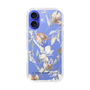 Slim Protection Case［ LAGUNAMOON - NuanceFlower - Clear ］