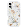 Slim Protection Case［ LAGUNAMOON - NuanceFlower - Clear ］