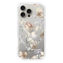 Slim Protection Case［ LAGUNAMOON - NuanceFlower - Clear ］