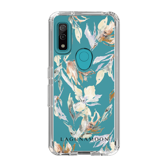 Slim Protection Case［ LAGUNAMOON - NuanceFlower - Clear ］