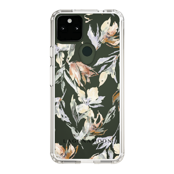 Slim Protection Case［ LAGUNAMOON - NuanceFlower - Clear ］
