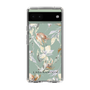 Slim Protection Case［ LAGUNAMOON - NuanceFlower - Clear ］
