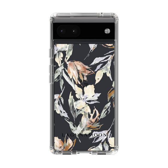 Slim Protection Case［ LAGUNAMOON - NuanceFlower - Clear ］