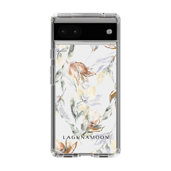 Slim Protection Case［ LAGUNAMOON - NuanceFlower - Clear ］