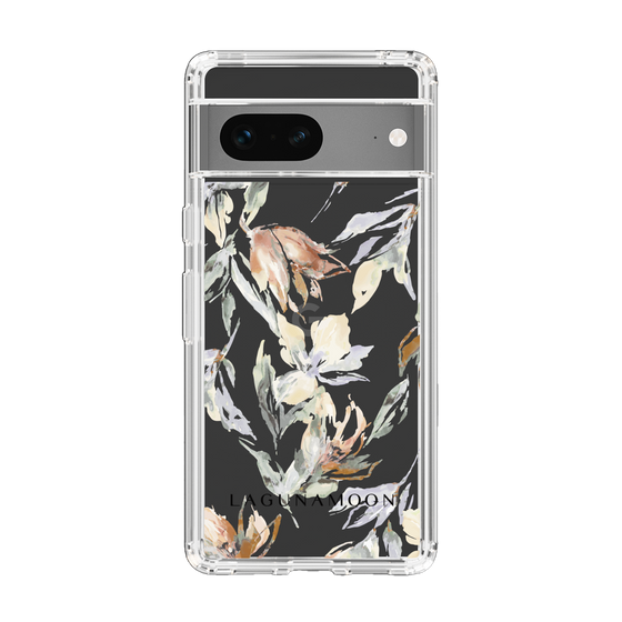 Slim Protection Case［ LAGUNAMOON - NuanceFlower - Clear ］