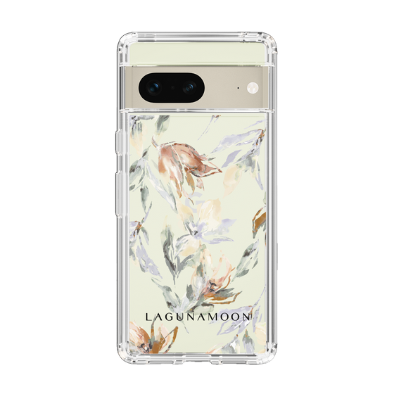 Slim Protection Case［ LAGUNAMOON - NuanceFlower - Clear ］