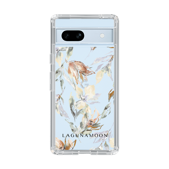 Slim Protection Case［ LAGUNAMOON - NuanceFlower - Clear ］